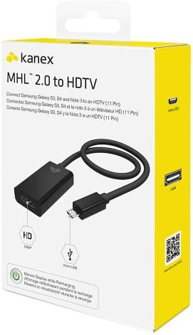 Adapter Kanex MHL 2.0 до HDMI со 3D, HD видео и дигитална аудио поддршка