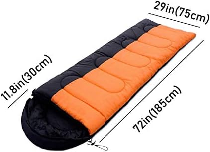DHTDVD кампување торба за спиење за спиење за спиење за возрасни и деца - лесна топла и миење, за пешачење за пешачење