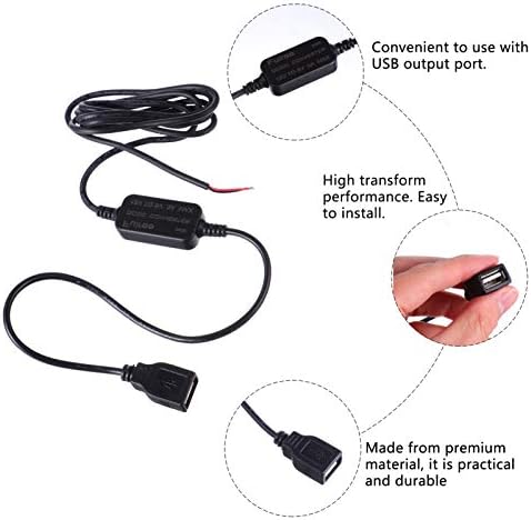 Favomoto 12V до 5V CAR USB излезен полнач за полнење на автомобили за полнење DC Converter Buck Module DC Converter USB