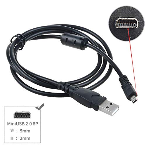 Snlope 3.3 ft USB Кабел За Panasonic Lumix Камера DMC-FS45 DMC-FS20 DMC-FX35 DMC-FX30