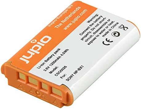 Батерија за замена на дигитална камера Jupio за Sony NP-BX1, сива