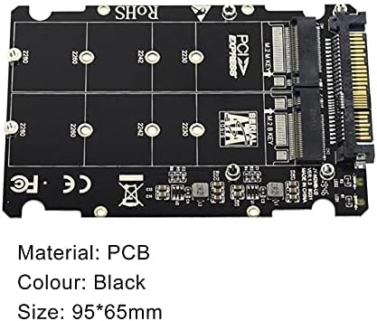 Конектори SSD адаптер бренд- експанзија картичка со голема брзина PCB M.2 SSD до U.2 адаптер картичка за компјутер-