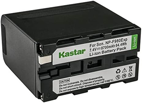Kastar 1-Пакет NP-F980EXP Батерија И LTD2 USB Полнач Компатибилен СО FDR-AX1 PXW-Z100 PXW-Z150 CCD-RV100 CCD-RV200 CCD-SC5