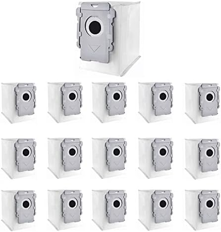16 пакувања вакуумски кеси за iRobot Roomba i7, i7+, i7plus, i8, i8+, i3, i3+, i4, i4+, i6, i6+, j7, j7+, s9, s9+, s9plus, i и s