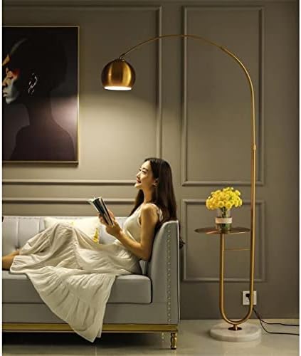 ZSEDP LED LED аголен подни ламба нордиска стоечка ламба со тркалезна маса деко дневна соба хотелска спална соба во кревет светла