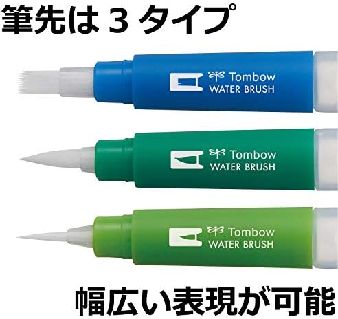 Четка за вода Tombow Pencil WB-FL, рамна четка