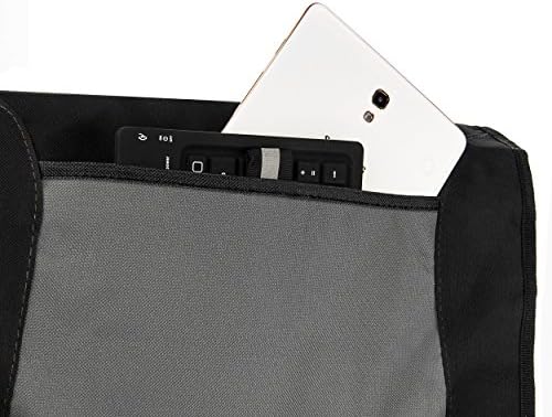 Меги 16 -инчен лаптоп чанта со лента за рамо, џебови за таблета, безжична тастатура, мобилна, пенкала, полначи, чаша за книги