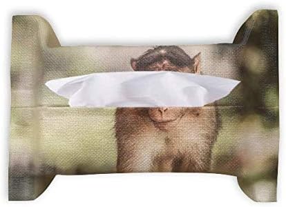 Мајмун копнен организам диво животинско хартиена крпа за ткиво на лицето, салфетка од салфетка, бумф