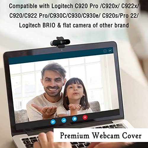 Компанија за приватност на приватност на леќи Компатибилен за Logitech C920 PRO/C920X/C922X/C920/C922 PRO/C930C/C930/C930E/C920S/Pro 22/Logitech