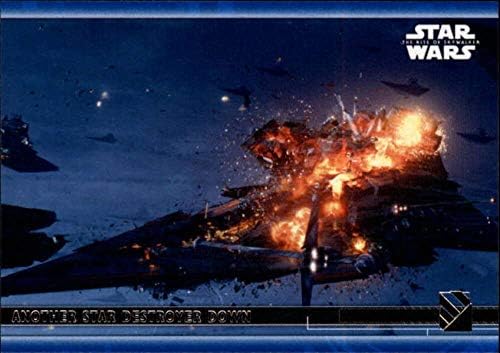 2020 Топс Војна На Ѕвездите Подемот На Скајвокер Серија 2 Сино 86 Друга Ѕвезда Уништувач Надолу Трговска Картичка