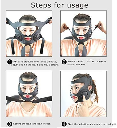 Syksol Guangming - Слабеење на лицето двојно кревање на брадата за подигнување на лицето вибрации за масирање V -line лифт за лифт ремен,