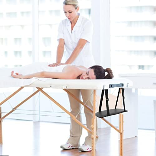 Solustre Beauty Beder Преклопување на масажа за масажа за кревет Поддршка за висечка рака, убавина кревет рака рака потпирач за ракавици