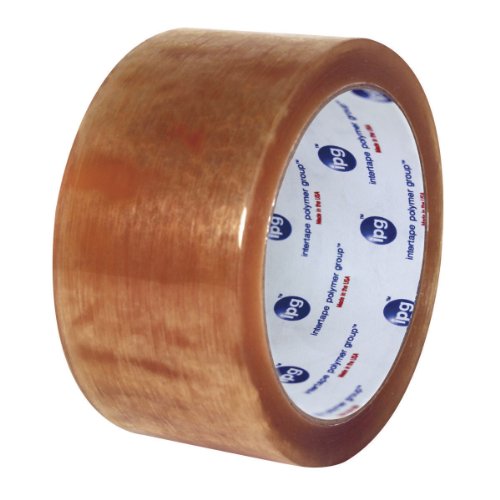 Intertape Polymer Group N8315 520 растворувач природна гума, премија лента за запечатување на картон, дебелина од 2,8 милји, ширина