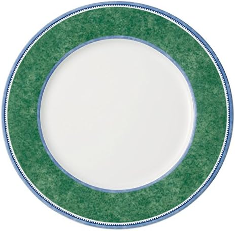 Плоча за вечера Вилерој и Бох Коста, 10,5 во, бела/зелена/сина боја