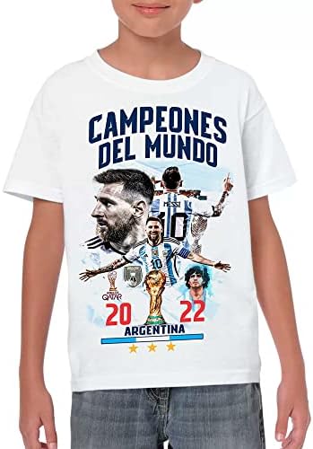 МЕСИ АРГЕНТИНА Светски шампион 2022 маица, фудбалска кошула на Светски шампиони во Меси, подароци за мажи жени деца фудбалски fansубители