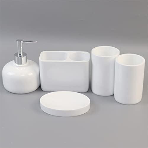 Комплет за резерви на тоалети Cdyd, нордиски миење постави бања електрична четка за заби држач за миење садови за миење садови бања