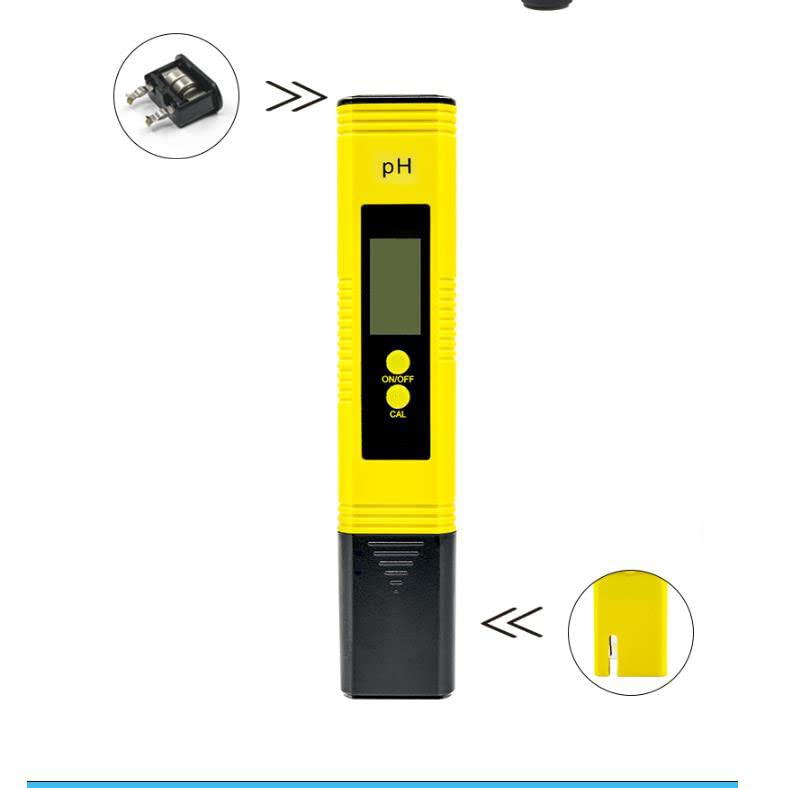 PH мерач, дигитална PH-тестер за хидропоника на вода со 0,01 големина на џеб со голема точност и опсег на мерење од 0-14 pH