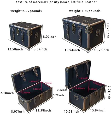 Кепчити дрвена кутија за сувенири, рачна декоративна кутија со капак, античка дрвена кутија за складирање, украсна дрвена кутија, која се користи