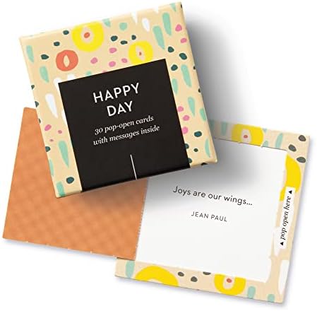 Компендиум размислени поп-отворени картички-2-пакет насмевка, среќен ден-60 картички за поп-отворени, секоја со различна порака
