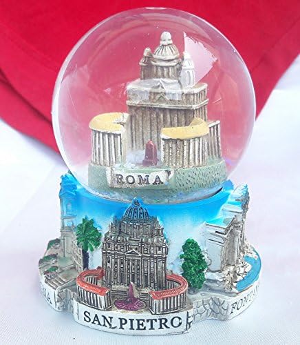 Сувенир Сноудом Италија Сноу Снежалг Рим Св. Питер и базилика Италија 9,3 см