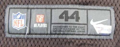 2013 година Кливленд Браунс Рајан Свицер 15 игра користеше дрес на кафеава практика 44 468 - непотпишана игра во НФЛ користени дресови