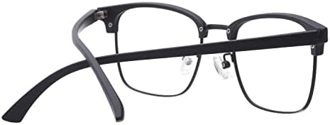 HELES UNISEX RETROT FULL RIM читање очила Транзиција Фотохроматски сив сингл визија очила на отворено затворен читател-црна и Gunmetal || +1.25