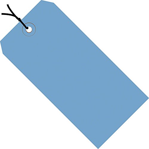 Ознаки за испорака на највисоки пакувања, пред-штрунг, 13 ПТ, 5 1/4 x 2 5/8, темно сина боја