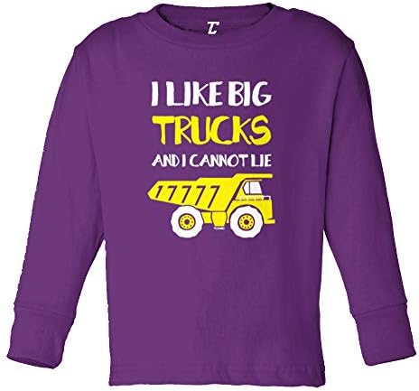 Сакам Големи Камиони И Не Можам Да Лажам Маица Од Памучна Маичка За Новороденчиња/Мали Деца