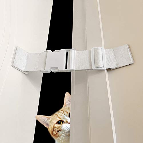 Дете докажано за стоп за каиш за врата, прилагодлива заклучување на бравата на вратата за мачки за просторијата за кутии за легло,
