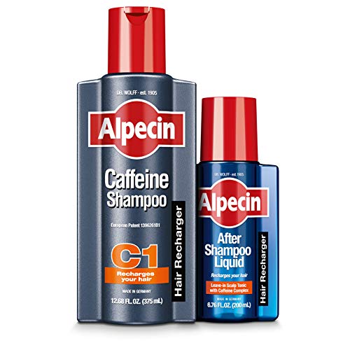 Алпецин C1 кофеин шампон 12,68 fl. Оз. + По течен пакет со шампон