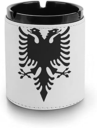 Албанско знаме за величественост Ештрај за цигара пушење пушење пепел модерно таблета за таблета за пепел