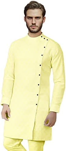 Облека за богата со базин за мажи плус кошула за печатење со големина и панталони 2 парчиња сет муслиманска облека формални облеки