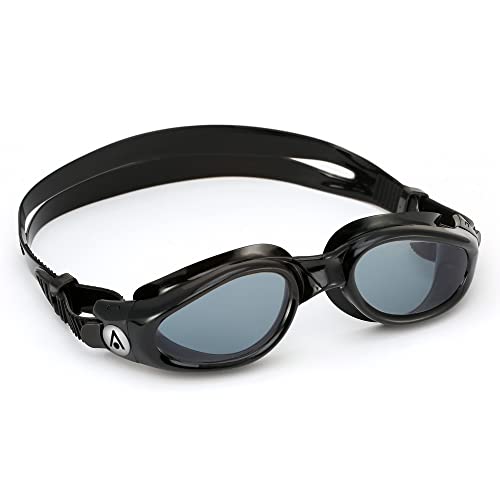Aqua Sphere Kaiman Очила за пливање за возрасни - Оригиналниот заоблен леќа за леќи, удобност и вклопување за активниот пливач