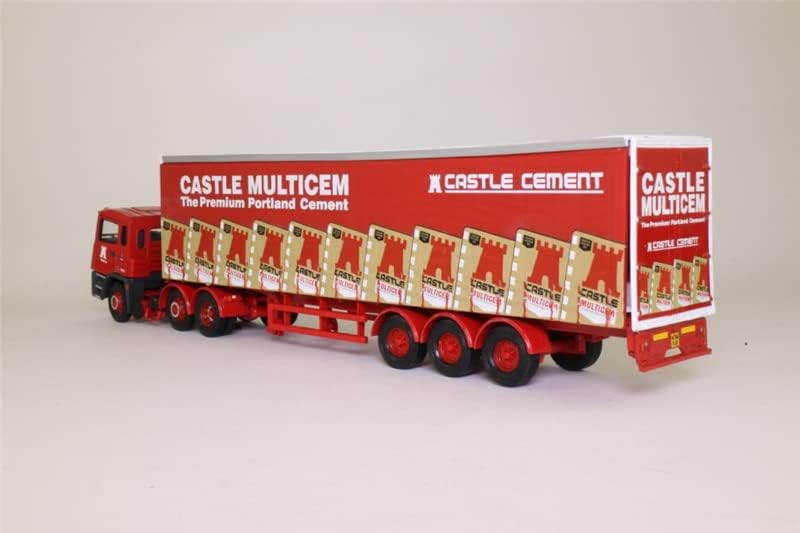 Корги за ERF завеса за замок цемент Ограничено издание 1/50 Diecast Truck Pre-изграден модел