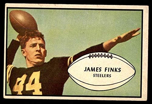 1953 Bowman 23 Jim Finks Pittsburgh Steelers VG Steelers Tulsa
