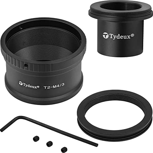 Tydeux T T2 монтирање и M42 до 1,25 адаптер за телескоп за O Lympus P Anasonic M4/3 камери-компатибилен со O Lympus EP1, EP2, EPL1, P Anasonic