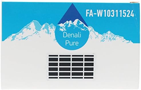 Замена на 6 пакувања за Вител WSF26C2EXF01 Филтер за воздух за фрижидер - Компатибилен со Вител W10311524 Аир1 Фрижидер филтер за воздух