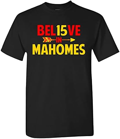 Верувајте во маицата за машки обожаватели на Махомс Канзас Сити