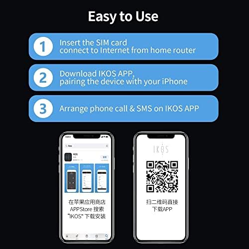 Икос Слободен Роаминг во Странство 3 Сим Картички Во Мирување Активирајте Онлајн Во Исто Време WiFi Двоен Сим Адаптер за iPhone 6/7/8/X iOS 7-12