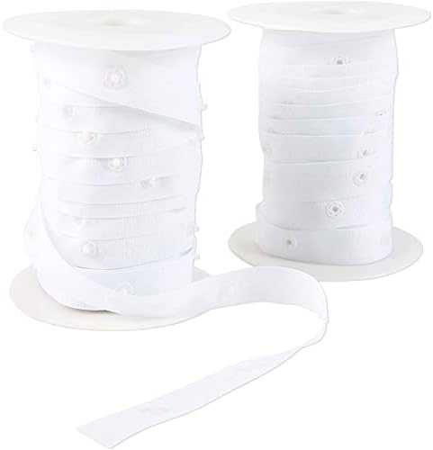 Бела лента за прицврстувач на прицврстувачи, копчиња за преса за полиестерска лента за шиење