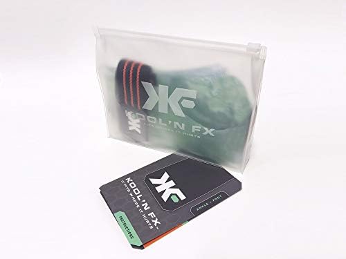 Kool'n FX Hotешка и ладна терапија, пакет со гел за еднократно користење со прилагодливи ленти за колк - одлично за спортски повреди,