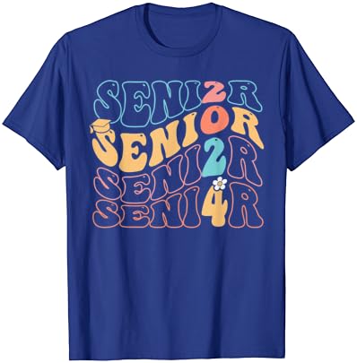 Сениор 24 Класа за дипломирање од 2024 година, симпатична маица за сениор 2024 година