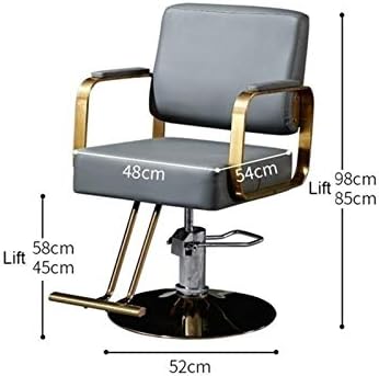 Yydd Beauty Shampoo Shampoo Barbering Chop Hydraulic стол, стол за коса со столче за столче, стол за стилизирање со хидраулична пумпа бербер