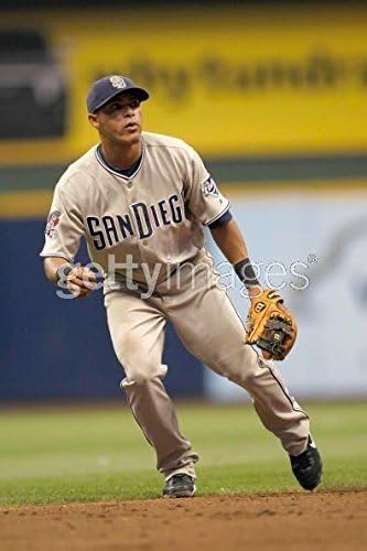 Everth Cabrera потпишана игра во 2009 година користени панталони Padres PSA/DNA COA Auto'd Autograph - друга игра користена MLB автограмирана