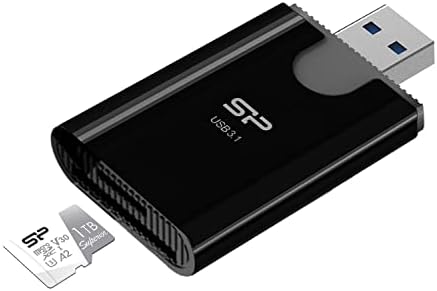 Силиконска Моќност MicroSD A2 1TB Со Usb Картичка Читач Комбо