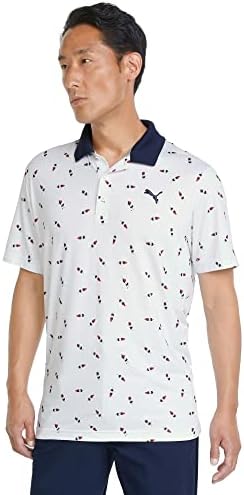 Puma Golf Man's Cloudspun Popsi-Cool Polo