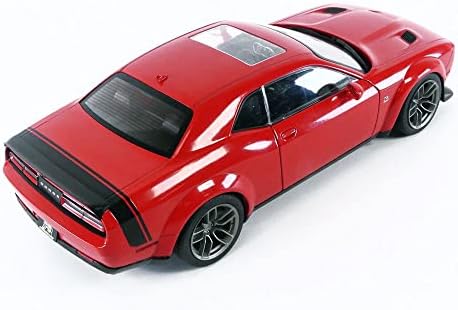 Solido S1805702 1:18 2020 Dodge Challenger R/T SCAT пакет со широко колекционерски колекционерски минијатурен автомобил, црвен, унисекс