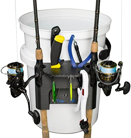 Држач за риболов на риболов на Tilderine3d компатибилен со корпата за оптоварување на Yeti