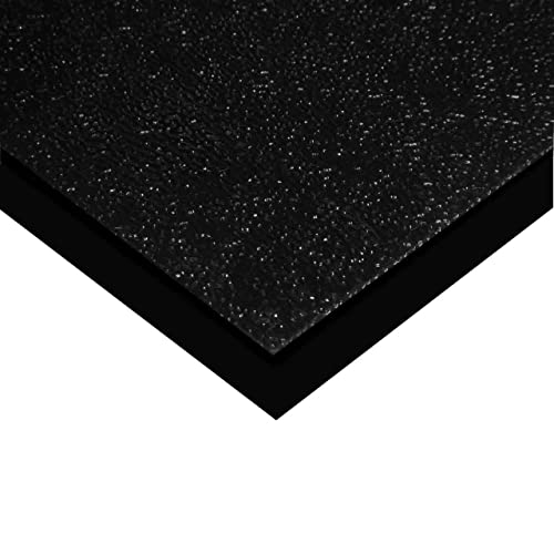 0,250 x 12 x 24 , HDPE лист, црна текстура
