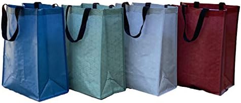 Најважна торба за еднократна употреба Стандардна големина разновидна боја 4 пакет, сина, црвена, сива и зелена